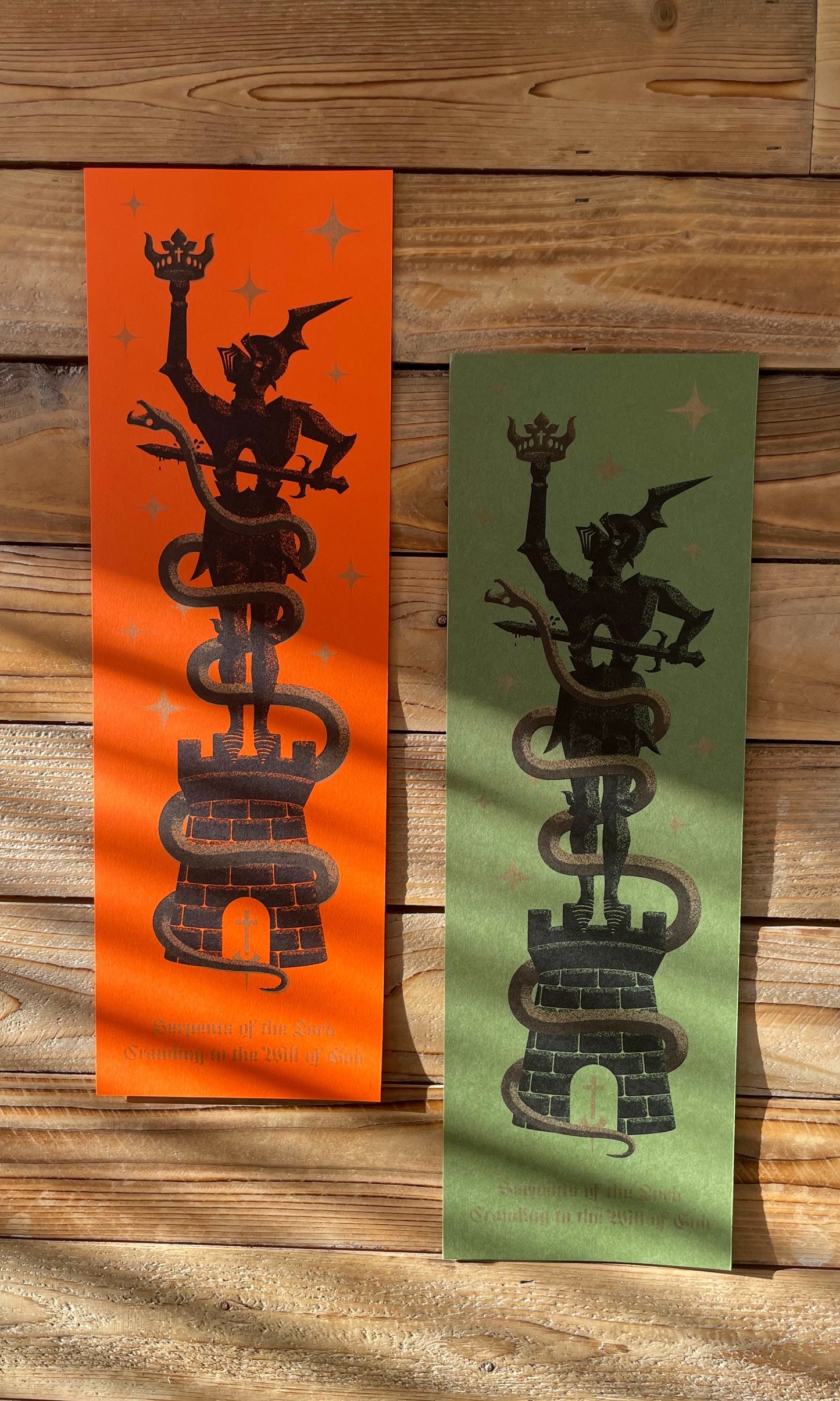 Serpents of the Lord Risograph Print