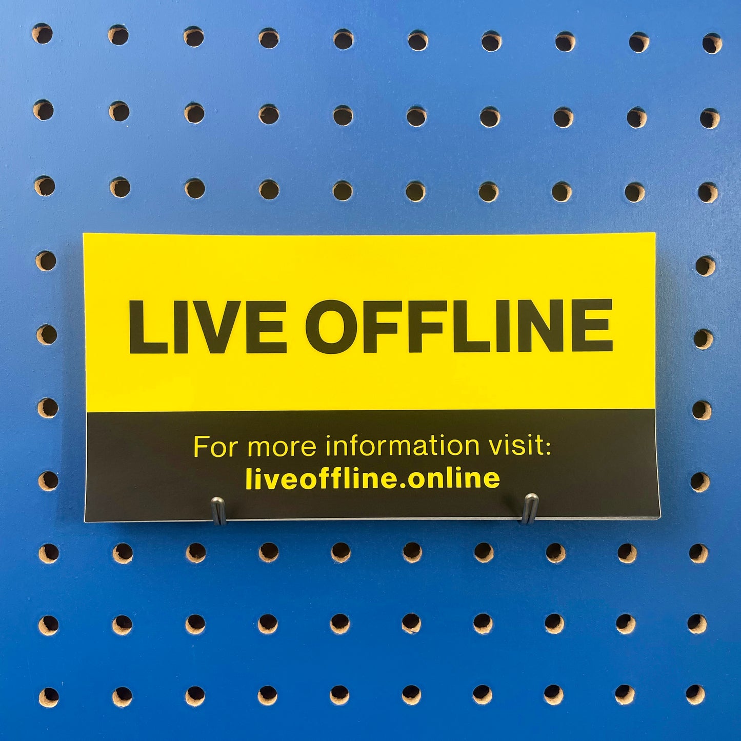 Live Offline Bumper Sticker