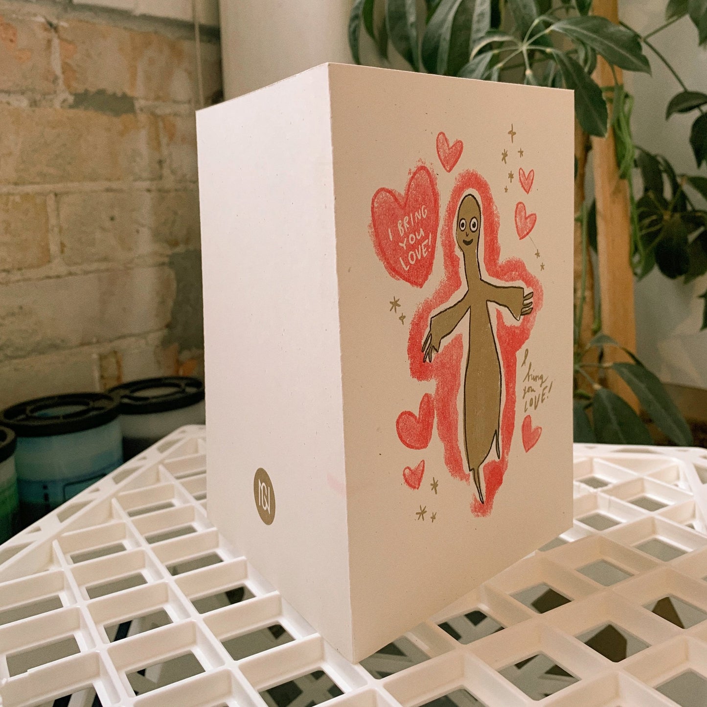 I Bring You Love Card