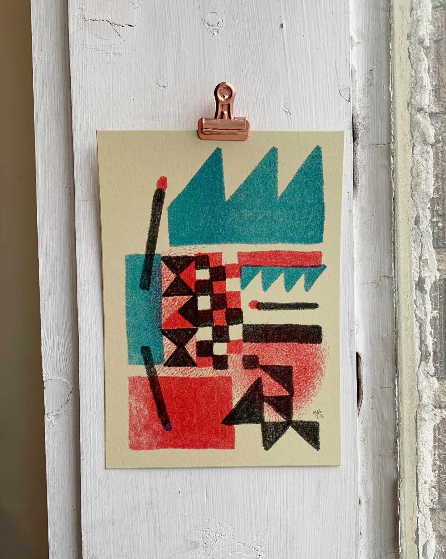 Matchsticks Print