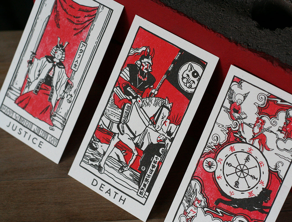 Isle of Dogs | Risograph Tarot Cards