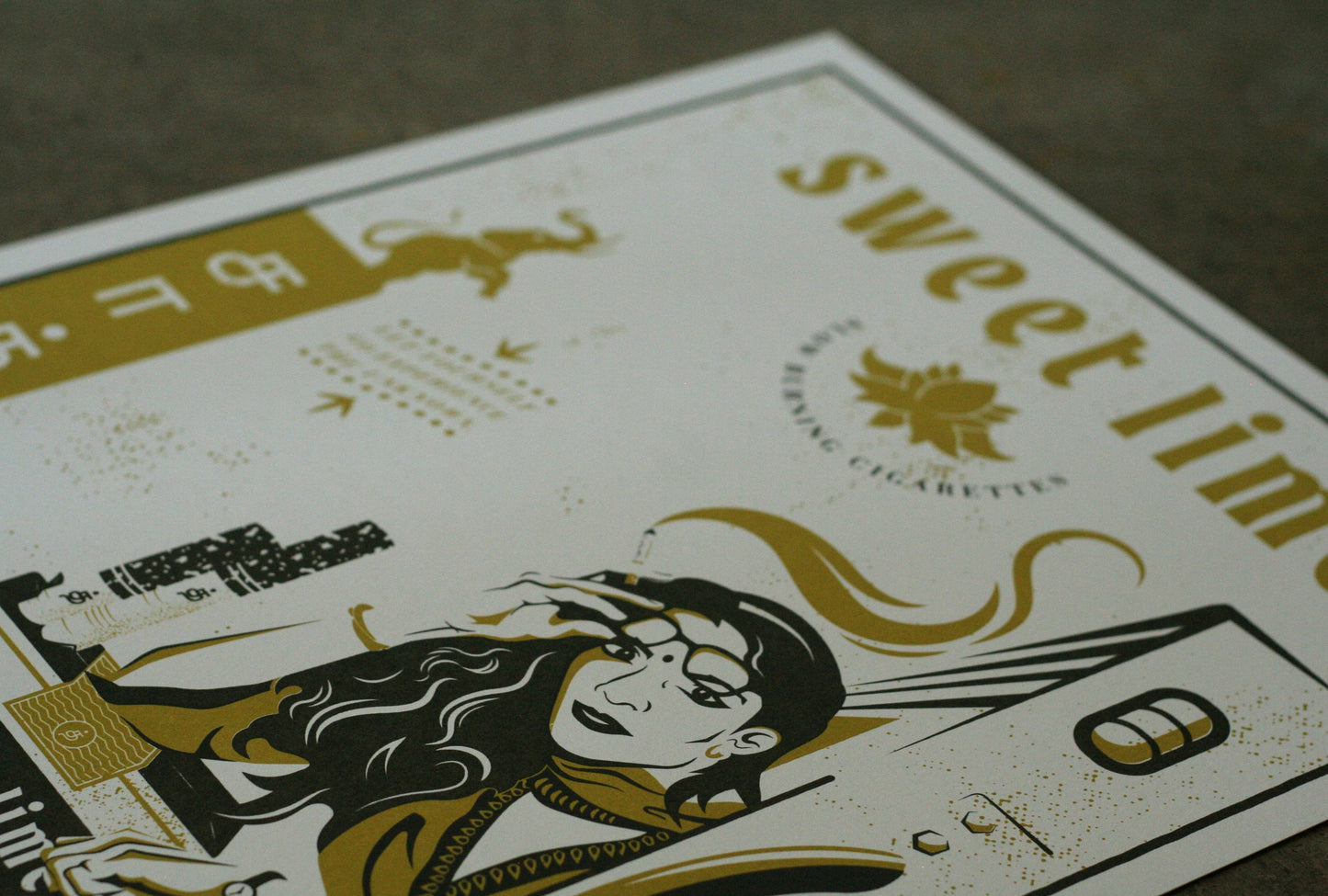 SWEET LIME "The Darjeeling Limited" Print