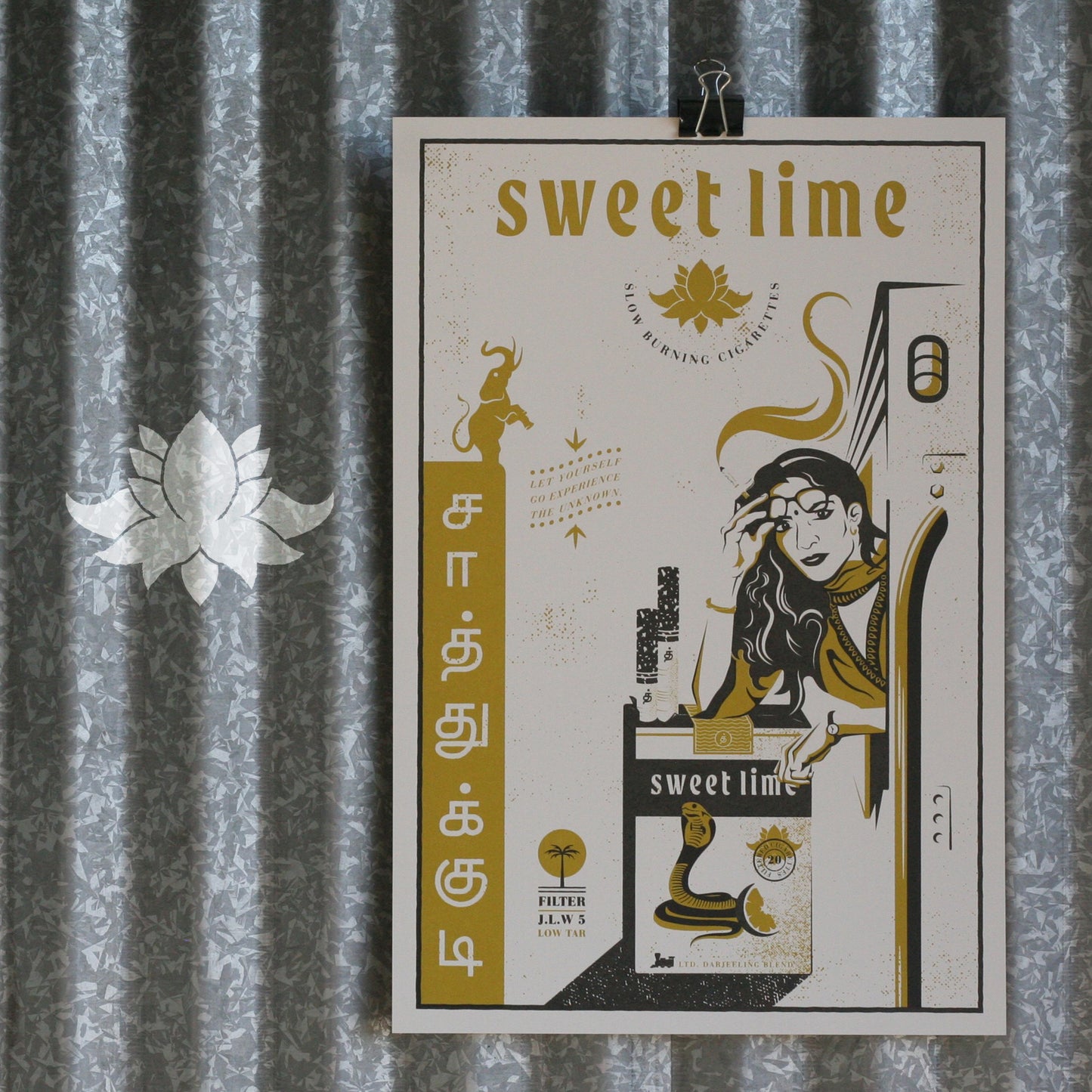 SWEET LIME "The Darjeeling Limited" Print