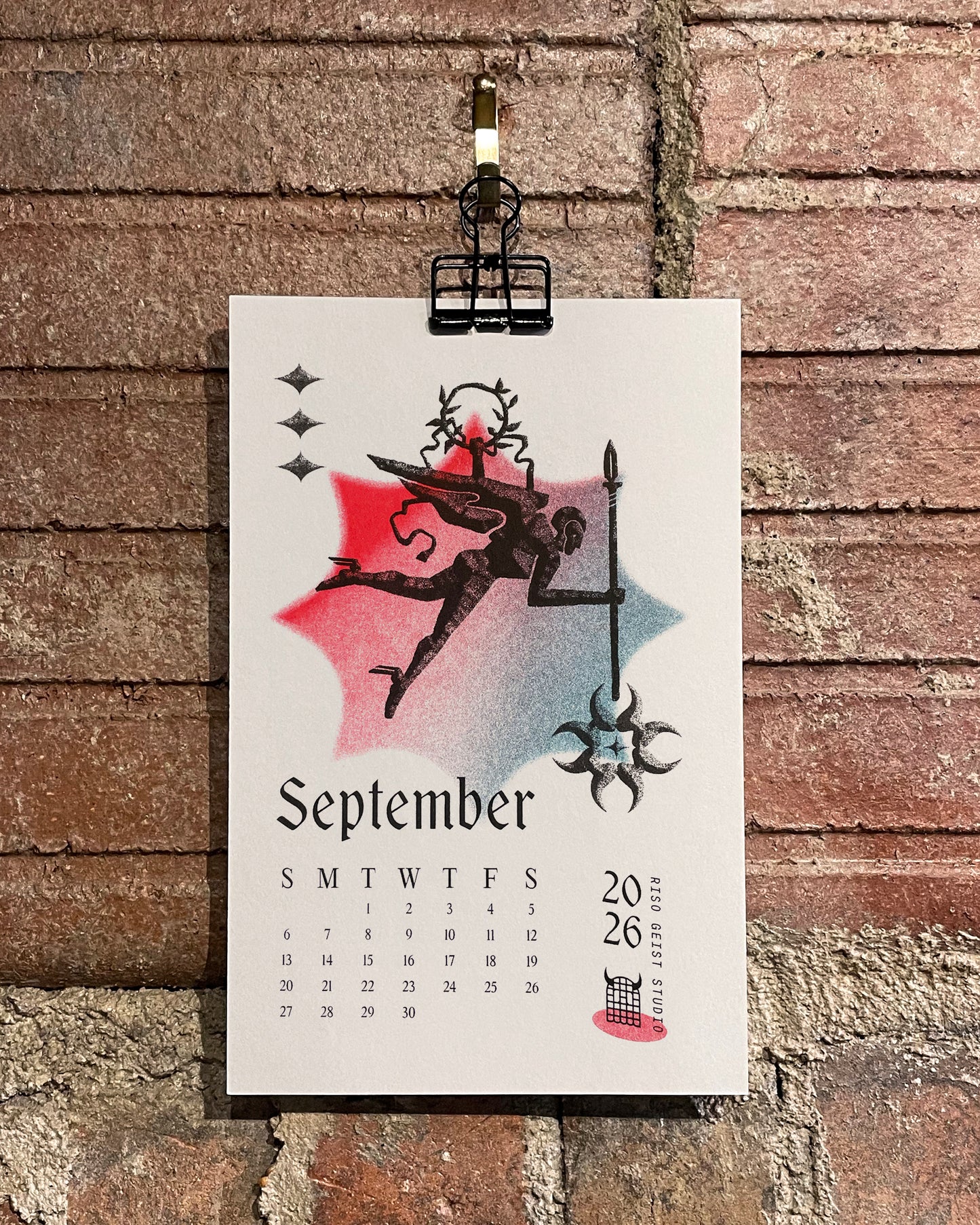 2026 Riso Geist Calendar!