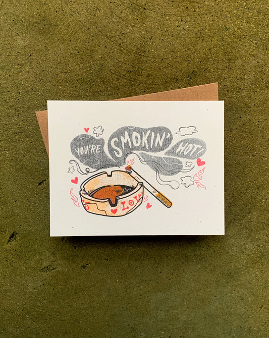 Smokin' Hot Greeting Card