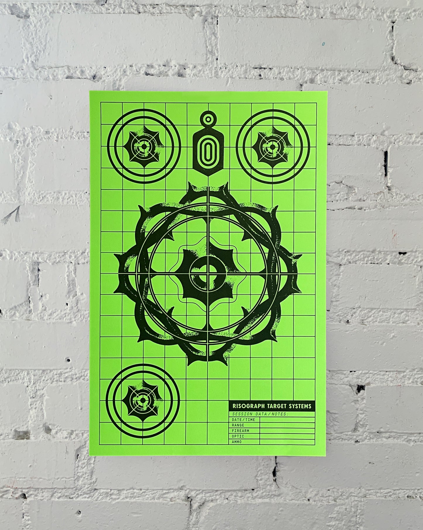 Riso Geist Green Thorns Target (10-pack)