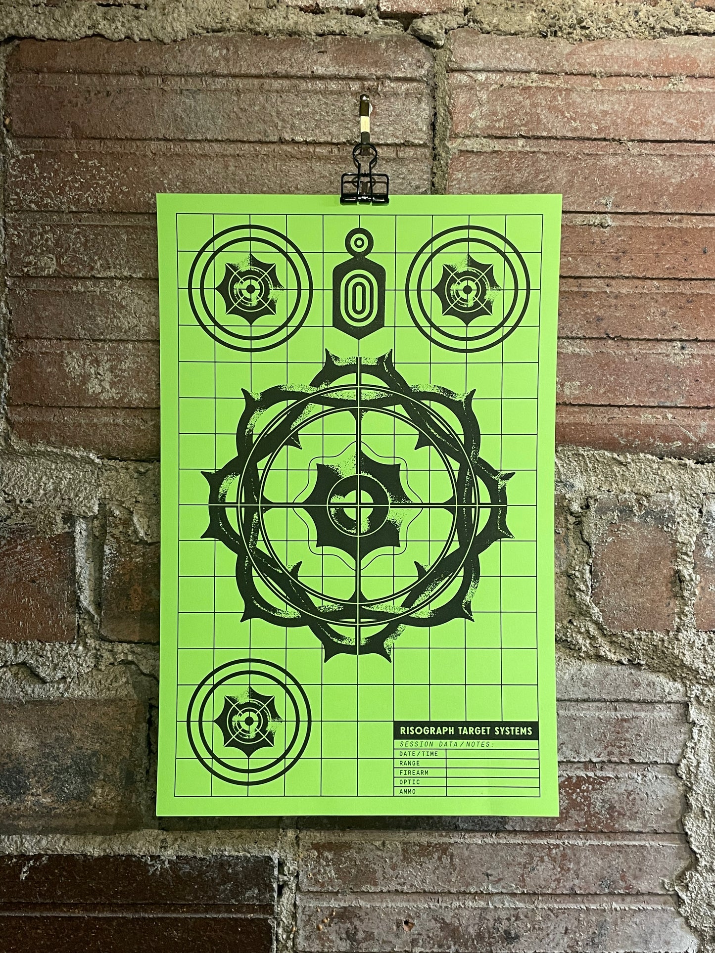 Riso Geist Green Thorns Target (10-pack)