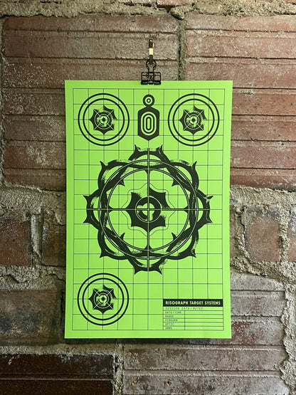 Riso Geist Green Thorns Target (10-pack)