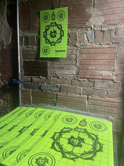 Riso Geist Green Thorns Target (10-pack)
