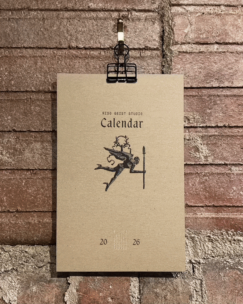 2026 Riso Geist Calendar!