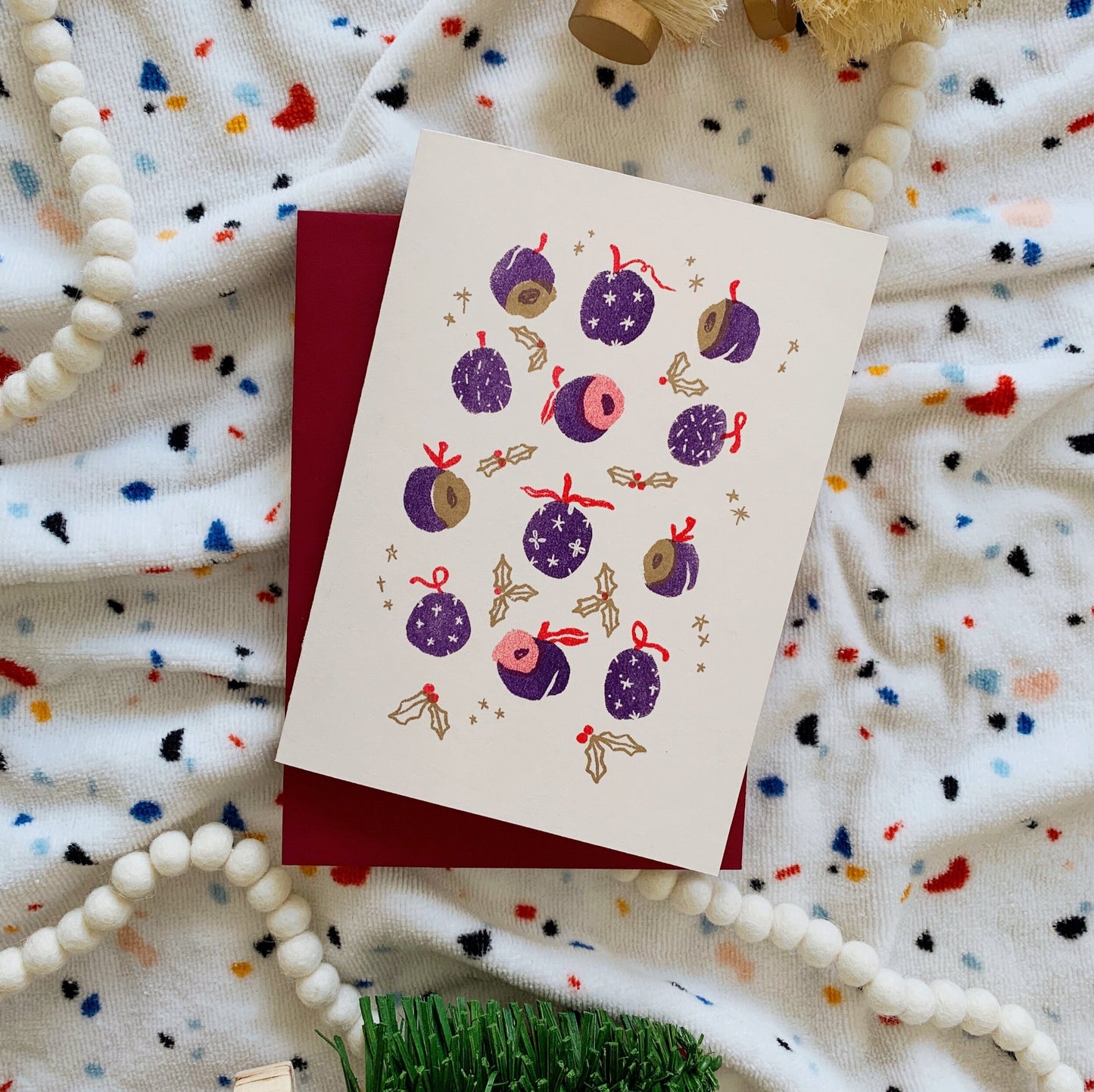 Jolly Holiday Riso Cards
