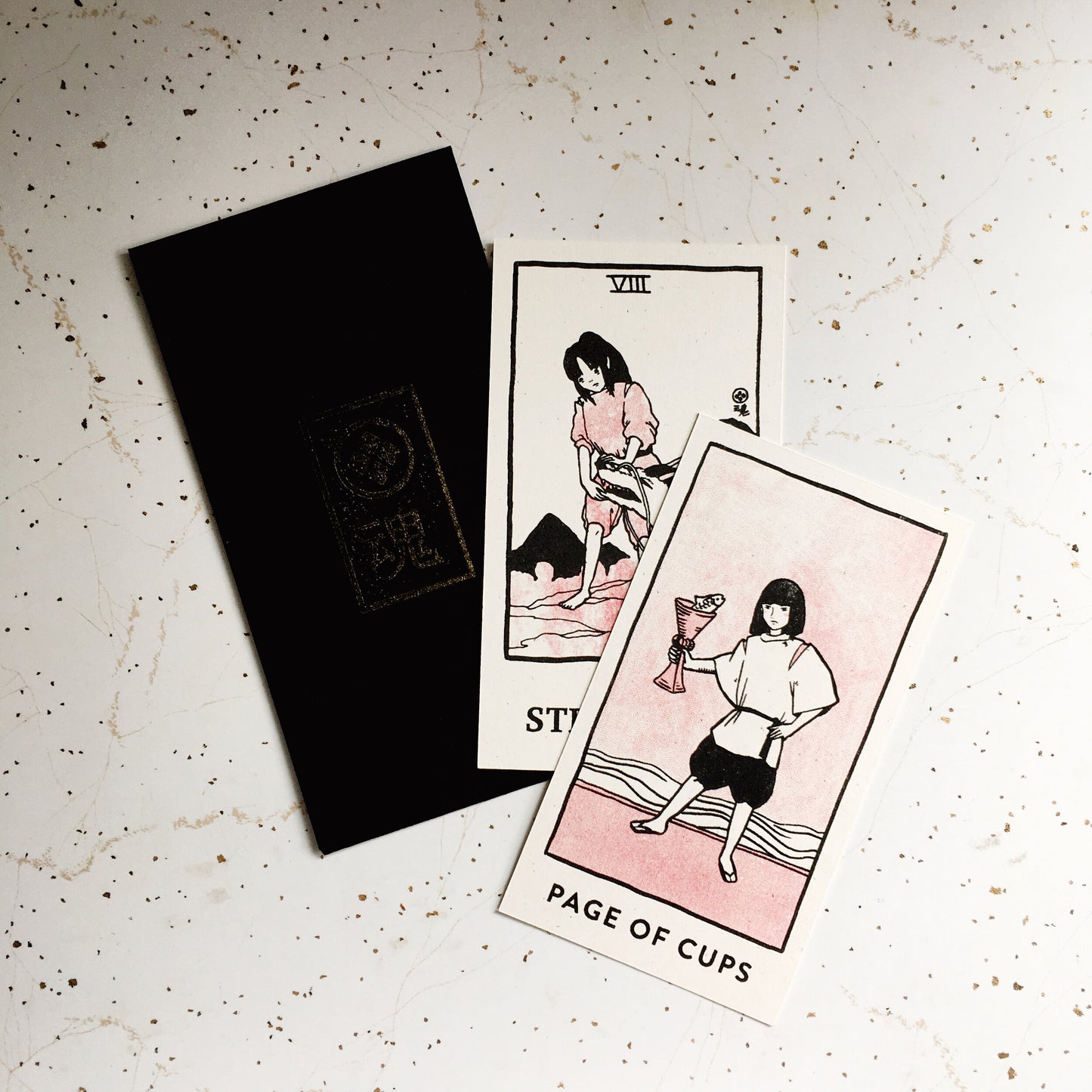 Spirited Away Combo Tarot Card Print Set