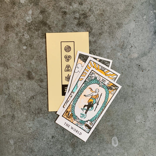 Avatar the Last Airbender Air and Spirits Tarot Card Set