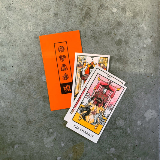 Avatar the Last Airbender Fire Nation Tarot Card Set