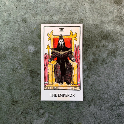 Avatar the Last Airbender Fire Nation Tarot Card Set