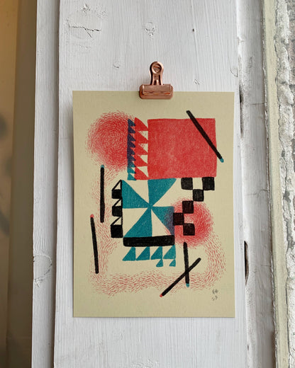 Matchsticks Print