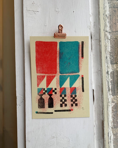 Matchsticks Print