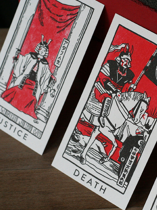 Isle of Dogs | Risograph Tarot Cards