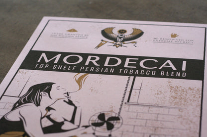 MORDECAI "Royal Tenenbaums" Print