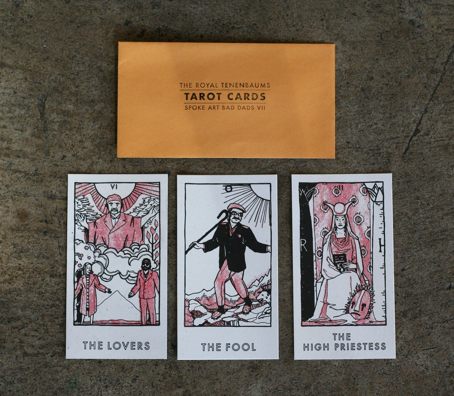 ROYAL TENENBAUMS | Tarot Inspired Print Set