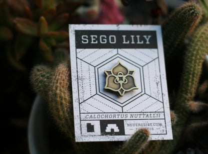SEGO LILY Bronze Enamel Pin