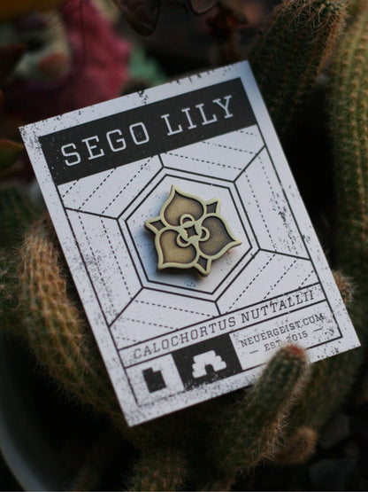 SEGO LILY Bronze Enamel Pin