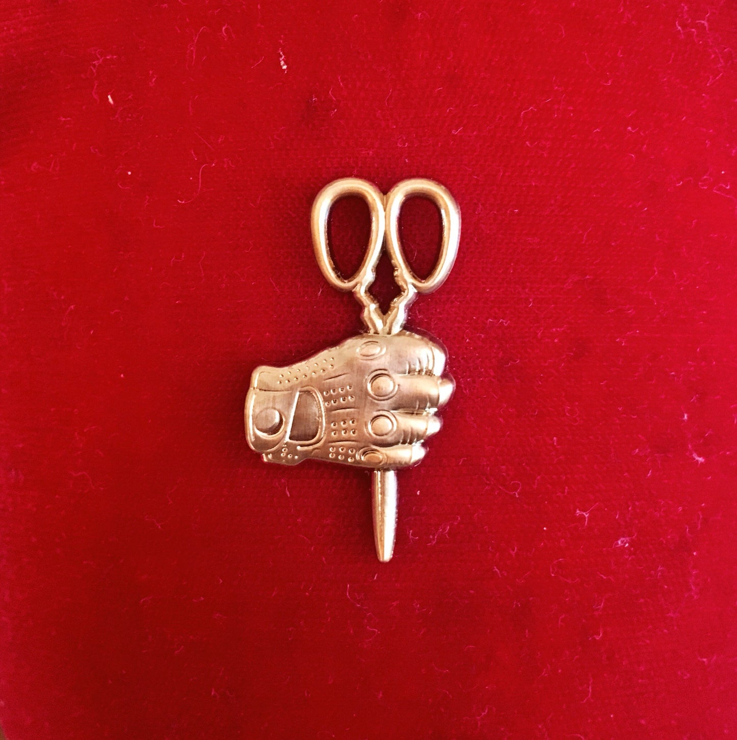 "US" Movie | Sculpted Brass Pin